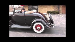 1934 Ford Model 40B Deluxe Rumble Seat Cabriolet [upl. by Etteragram]