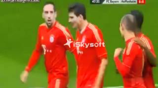 Bayern Munchen vs Hoffenheim 71  10 March 2012 [upl. by Nani956]