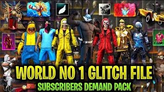 FREEFIRE GLITCH FILE Unlock Every dress Skin and Gun for FREE 🔥  freefireglitchfile [upl. by Ahsel]