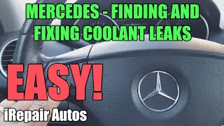 Fixing Mercedes Coolant Leaks [upl. by Conlee77]