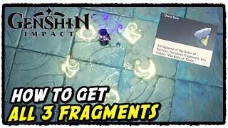 Genshin Impact Gather All 3 Fragments Puzzle Guide Genshin Impact 24 [upl. by Everick]