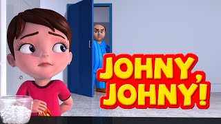 Johny Johny Yes Papa Nursery Rhymes for Children [upl. by Knowling]