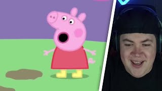 YouTube Kacke Peppa Wutz Lieblingszeit  REAKTION [upl. by Pegeen]