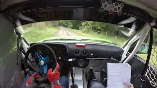 Rally Vetlanda 2024 ss3 Tommy Johansson Oscar Almqvist A2wd [upl. by Anned]