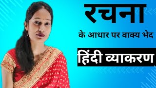 सरल संयुक्त मिश्र वाक्य  Rachna Ke Adhar Par Vakya Bhed  Hindi Vyakaran [upl. by Ydorb]