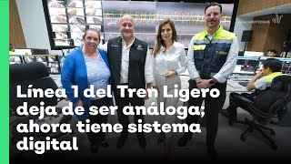 Línea 1 del Tren Ligero deja de ser análoga ahora tiene sistema digital  Jalisco Noticias [upl. by Baer]