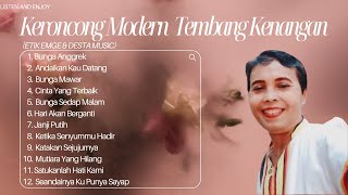 Keroncong Modern Tembang Kenangan Etik eMGe amp Desta Music [upl. by Annawal171]