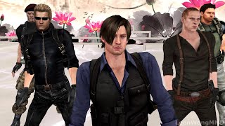 MMD NSYNC Bye Bye Bye  Leon Kennedy Albert Wesker Chris Redfield Krauser dance Resident Evil [upl. by Atahs]