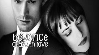 Beyoncé Crazy In Love tradução do filme 50 TONS DE CINZA Fifty Shades of Grey Lyrics Video [upl. by Felty]