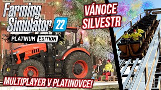 🎄 PLATINOVKA V MULTIPLAYERU VÁNOCE A SILVESTR  Farming Simulator 22 Platinová Edice 19 🎄 [upl. by Alanson]