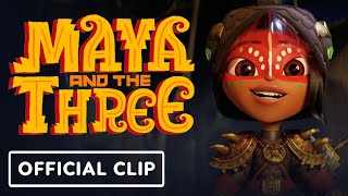 Netflixs Maya and the Three  Exclusive Official Clip 2021 [upl. by Azenav541]