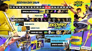 Booyah Day Event Calendar 2024🥳🤯  Free Fire New Event  Ff New Event Today  Upcoming New Event Ff [upl. by Ecinhoj]