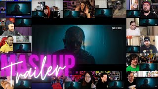 Texas Chainsaw Massacre  Trailer Reaction MASHUP 🔞💀  Netflix 2022 [upl. by Novert]