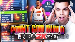 NBA 2K20  Jai créé le build de mes rêves  🐐 CurryIrving MyPLAYER CREATIONPOINT GOD [upl. by Jariv941]