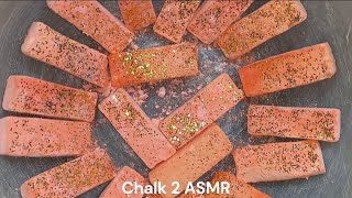 GLITTERY RED BAR STICKS CRUSH ASMR 2X THE SPEED [upl. by Cleres]