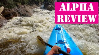 Alpha Review I Liquidlogic Kayaks I Alpha 90 and Alpha 75 [upl. by Alhahs]