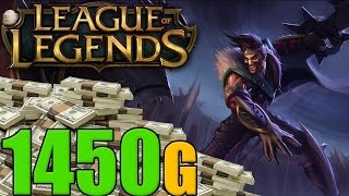 1400 Gold Draven Passive  League of Legends [upl. by Nnyloj]