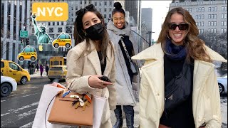 WHAT EVERYONE IS WEARING IN NEW YORK vs Paris  New York Street Style Fashion EP3 [upl. by Deehan147]