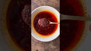 This one condiment can elevate any of your dishes 😍 best ever chilli oil recipe shorts [upl. by Nnylarej657]