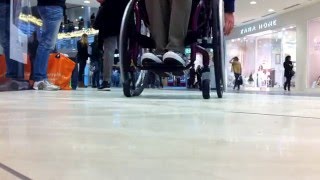 Wheelchair shopping Milaneo [upl. by Aisile]