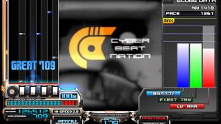 IIDX 4th style  JIVE INTO THE NIGHT SPA Autoplay [upl. by Ahsein]