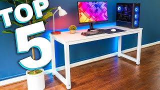 Top 5 Budget Gaming Desks on Amazon [upl. by Asserat]