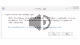 Sticky Keys  Sound Effect [upl. by Atikat]