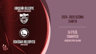 KIRŞEHİR BELEDİYESİ GSK  ÜSKÜDAR BELEDİYESİ SK  3 HAFTA [upl. by Heller596]