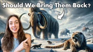 Bringing Mammoths Back From Extinction Pros Cons amp Timeline  GEO GIRL [upl. by Clary]