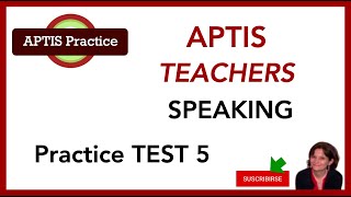 APTIS TEACHERS Speaking Practice Test 5  Find APTIS Teachers listening tests in video description [upl. by Eissac]