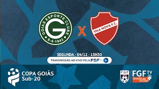 Ao vivo  Goiás EC X Vila Nova FC  Campeonato Copa Goiás Sub20 2023 [upl. by Shing643]