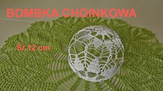 Bombka choinkowa Christmas bauble Adorno navideño Średnica 12 cm [upl. by Nisotawulo99]