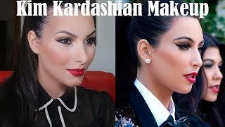 KIM KARDASHIAN Makeup Tutorial [upl. by Aciretal707]