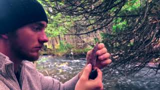 Flint knapping with Douglas Alcorn II Flint ridge pine tree [upl. by Tosch927]