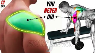 12 BEST REAR DELTOID EXERCISES AT GYM [upl. by Htebizile]