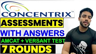 Concentrix Assessment Test  Answers  7 Sections [upl. by Abe767]