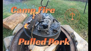 Camp Fire Pulled PorkLife on the Road Ep23 [upl. by Alletsirhc234]