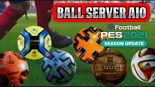 BALL SERVER all in one PES 2021 [upl. by Nereen]