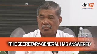 Mat Sabu dodges question on Hanipas remarks [upl. by Seligman]