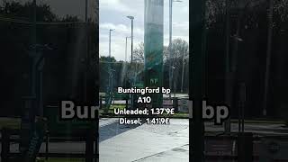 17  10  24  petrolprice buntingford a10 england petrol prices bp londis [upl. by Sobmalarah614]