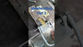 Part 2 Metalworking  the process of bending wire in large quantities diy metalworking fyp [upl. by Streeter548]