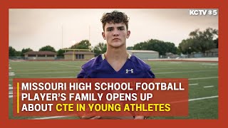 Missouri high school football player’s family opens up about CTE in young athletes [upl. by Sarnoff]