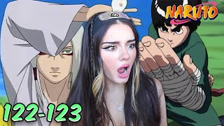 ROCK LEE SHOWS UP  Episode 122 amp 123  NARUTO REACTION [upl. by Rorry]