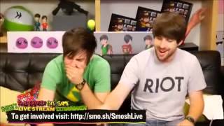 Smosh Livestream  BEST MOMENTS [upl. by Arriaes375]