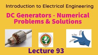 DC Generator Problems and Solutions Basic Electrical Engineering [upl. by Katalin]