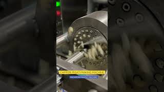 CHIFFERI RIGATI MAKING MACHINE  high speed macaroni making machine Steel pasta machine pastaplant [upl. by Katlin]