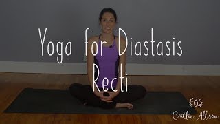 YOGA for Diastasis Recti 20 MINUTE WORKOUT [upl. by Abixah981]