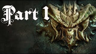 Diablo 3 Eternal Collection  Part 1 Lets Play PS4 Pro [upl. by Loleta959]