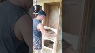 Cabinet Woodwork Platera Wood Furniture I Beautiful Kitchen Cabinet Design DIY Akie The Carpenter [upl. by Collins]