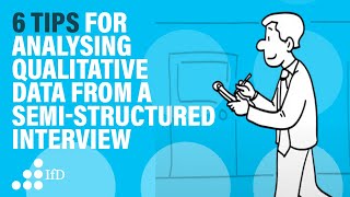 How to analyse qualitative data for an interview I semistructured interview [upl. by Damas]